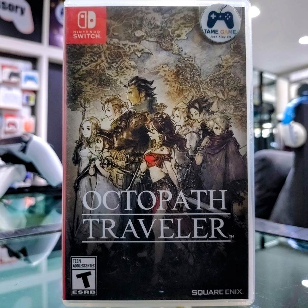 (ภาษาอังกฤษ) มือ2 Nintendo Switch Octopath Traveler แผ่นSwitch เกมSwitch มือสอง (Octo Path Traveler)