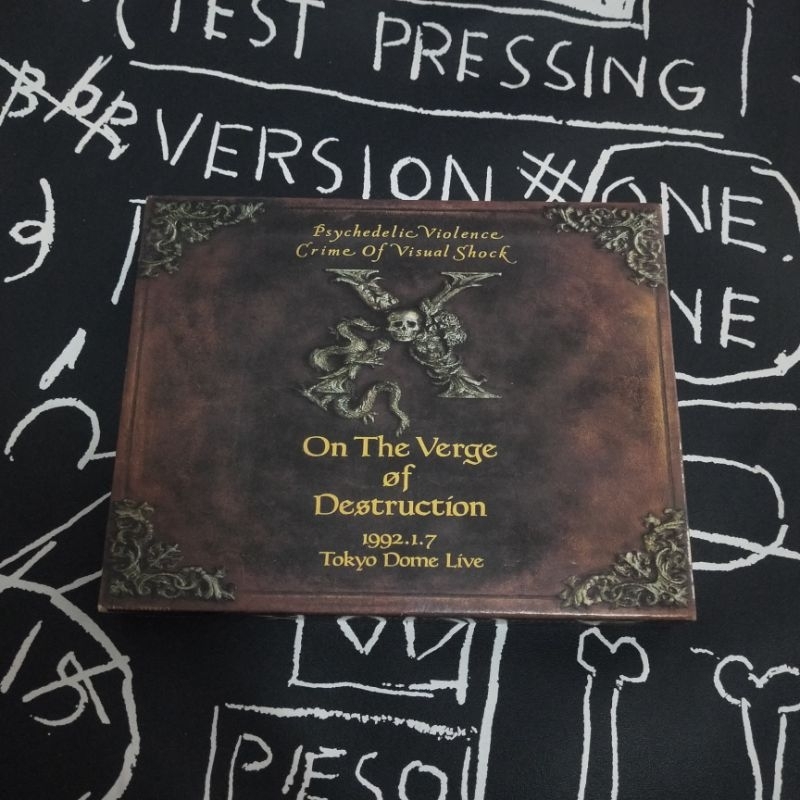 เทปคาสเซ็ท X-Japan : On the Verge of Destruction 1992.1.7 Tokyo Dome Live