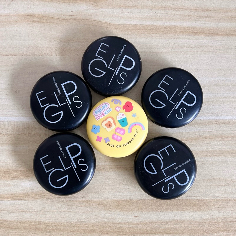Eglips blur powder pact มีทุกสี เหลือตามรูป แป้งเบลอผิว รูขุมขุนตัวดัง ❌ตลับไม่สวย ไม่มีพัฟไม่มีฝารอ
