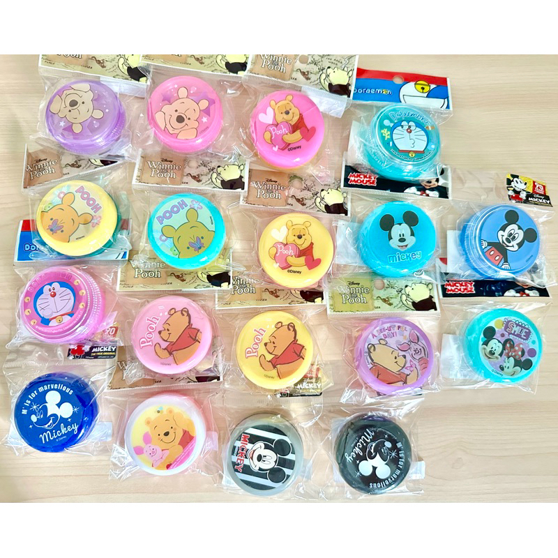 ตลับกลม เกลียวใหญ่ ใส่เครื่องประดับ/แป้ง ลายน่ารัก