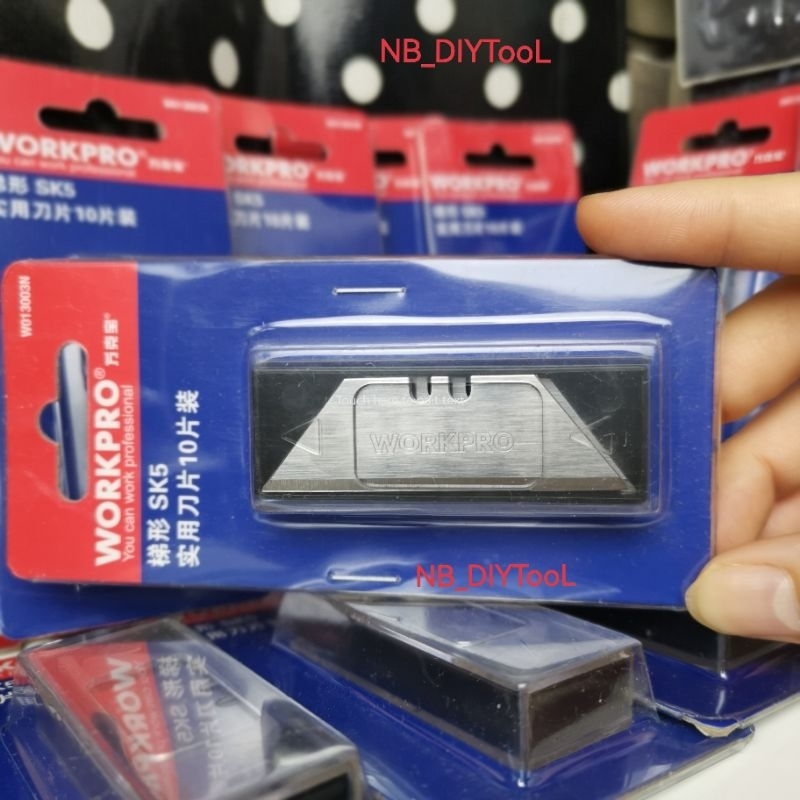 ใบมีดคัทเตอร์WorkPro Cutter bladeคม SK5