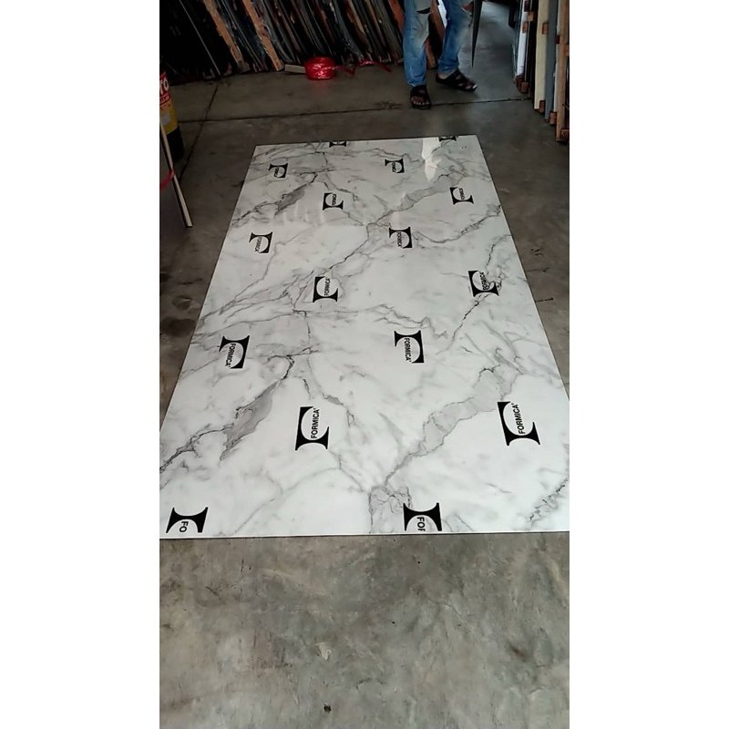 2.)) แผ่นลามิเนตโฟเมก้า ลายหินอ่อน Formica 3460 HG ขนาด 120x240 ซม หนา 0.8 มิล ใช้ติดงานเฟอร์นิเจอร์
