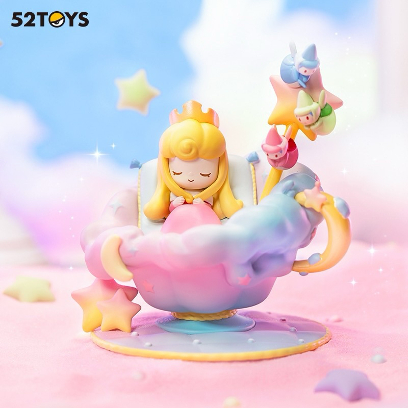 🧸[Live ลด 100.-] Disney Princess D-baby Series-Teacup Sweeties Blind Box Figure Toy - 52TOYS [พร้อมส