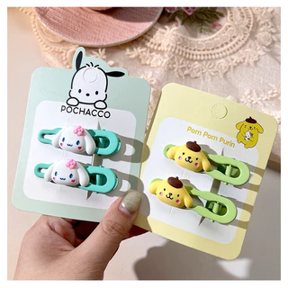 kingmall(ร้านไทย)(KTF10) กิ๊บการ์ตูน เกาหลี น่ารัก (1แพ็ค มี2ชิ้น)