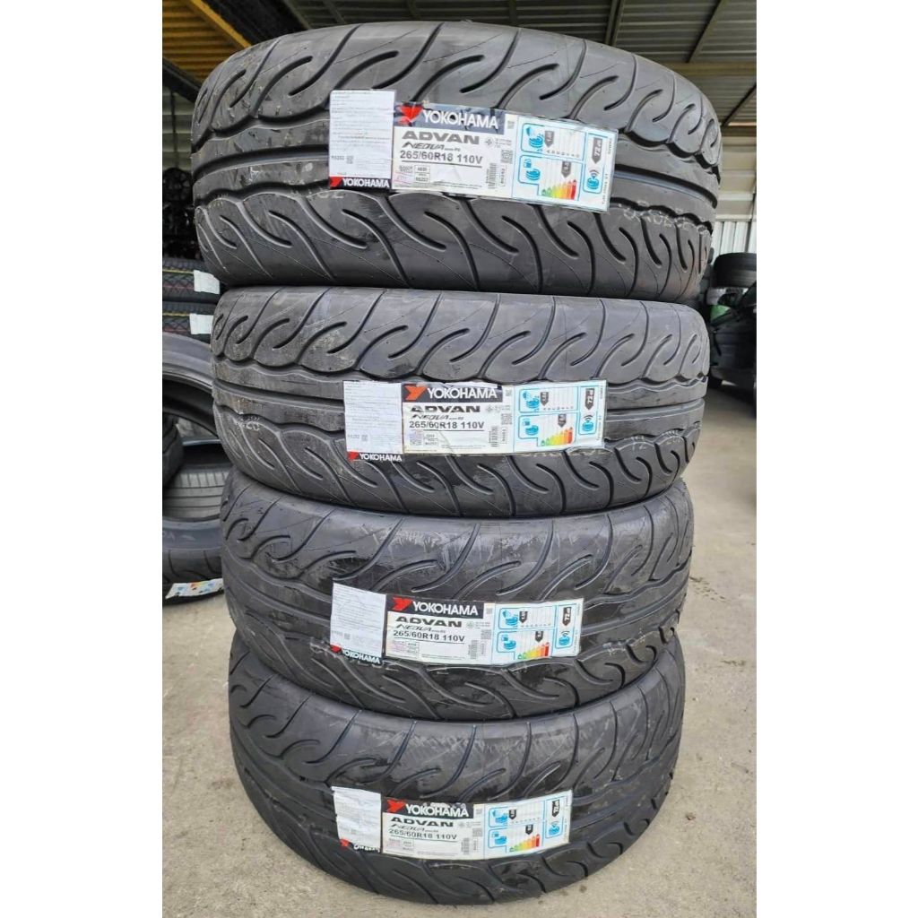 🔴 ยาง "#โยโกฮามา" Yokohama Advan Neova AD08 RS 265/60R18 *** ยางใหม่ ปลายปี 23 ***