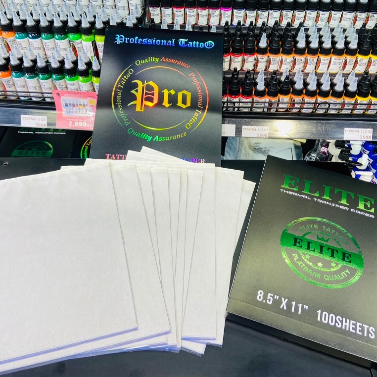 กระดาษลอกลายฟิล์ม ELITE THERMAL TRANSFER PAPER ชุด 20 แผ่น