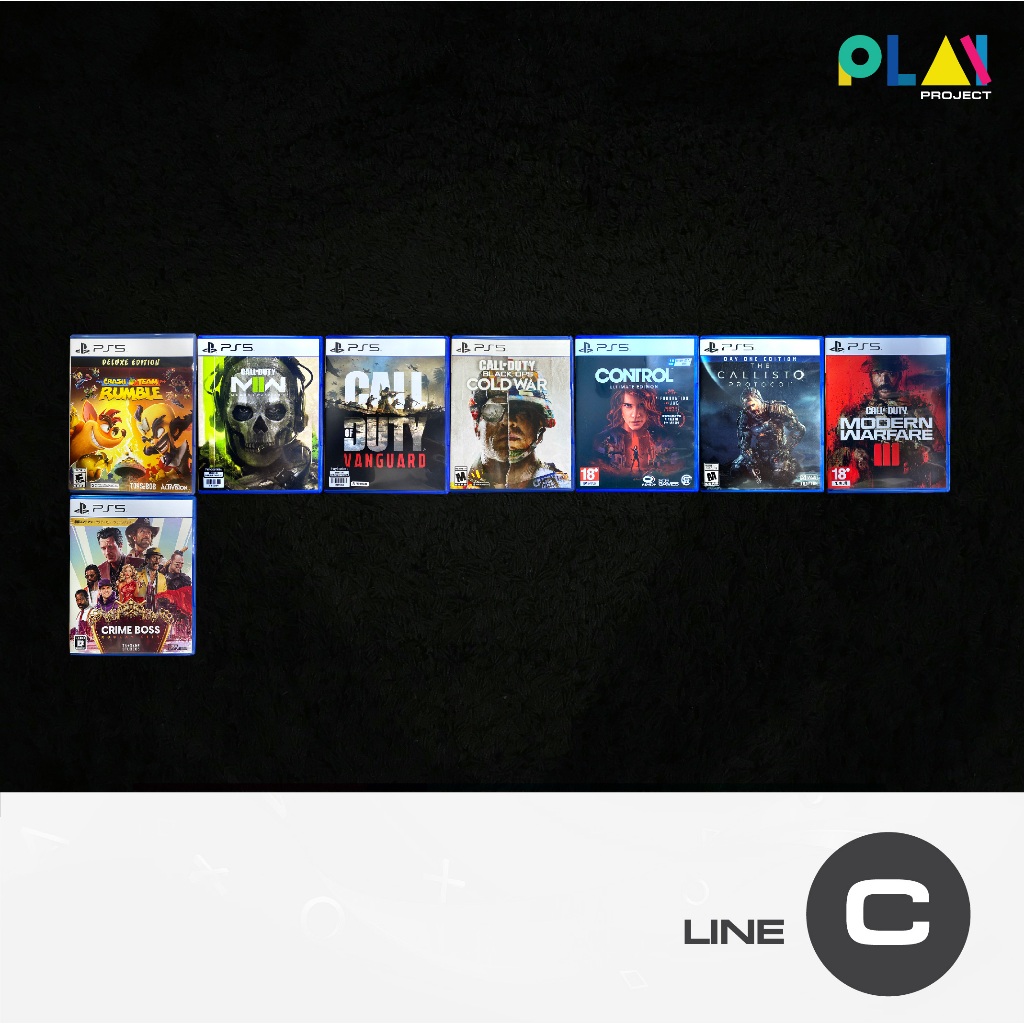 เกม PS5 Playstation5 [มือสอง] [มือ2] (รายชื่อตัวอักษร C ) [มือสอง] [มือ2] [เกม Playstation]