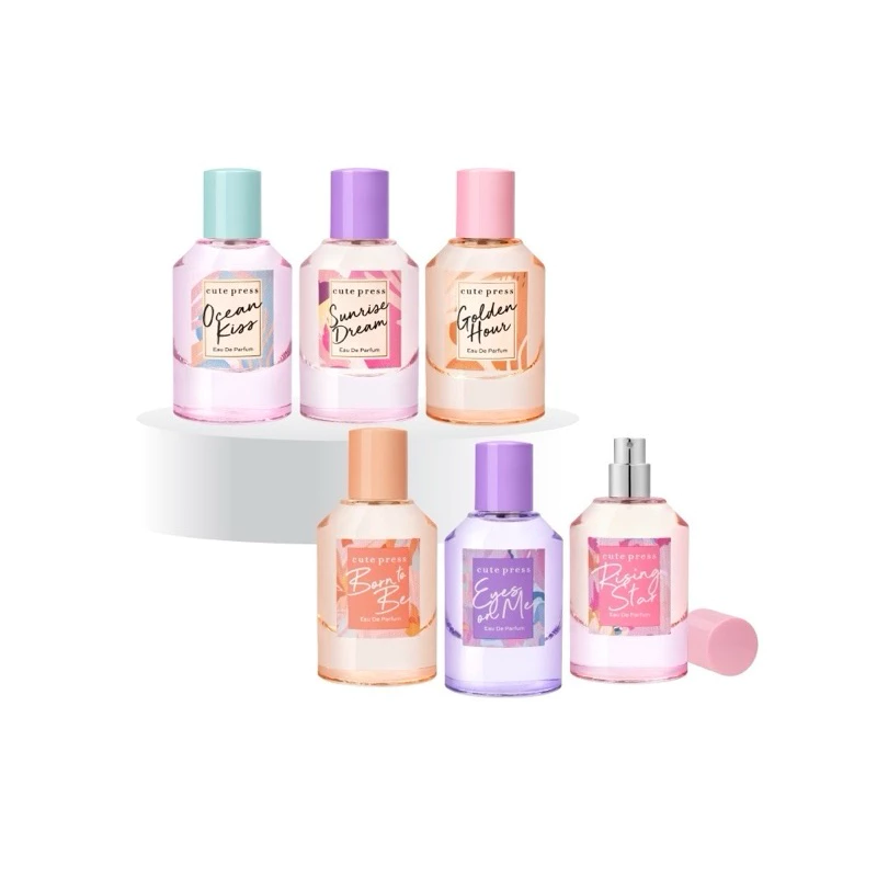 ของแท้ Cute Press คิวท์เพรส Tropical Escape & The Muse Eau De Parfum น้ำหอม 50ml.