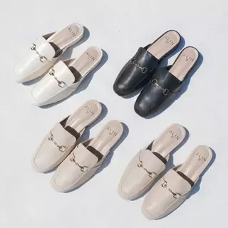 พร้อมส่ง-ALIN BRAND คัชชูเปิดส้น วัสดุเกรดพรีเมี่ยม ใส่สบายมากกก *ลลิน