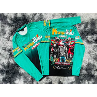 🏍️พร้อมส่ง 🏍️เสื้อพิมพ์ลาย คอกลม หวานเจี๊ยบ ใส่ได้ทั้งชายและหญิง