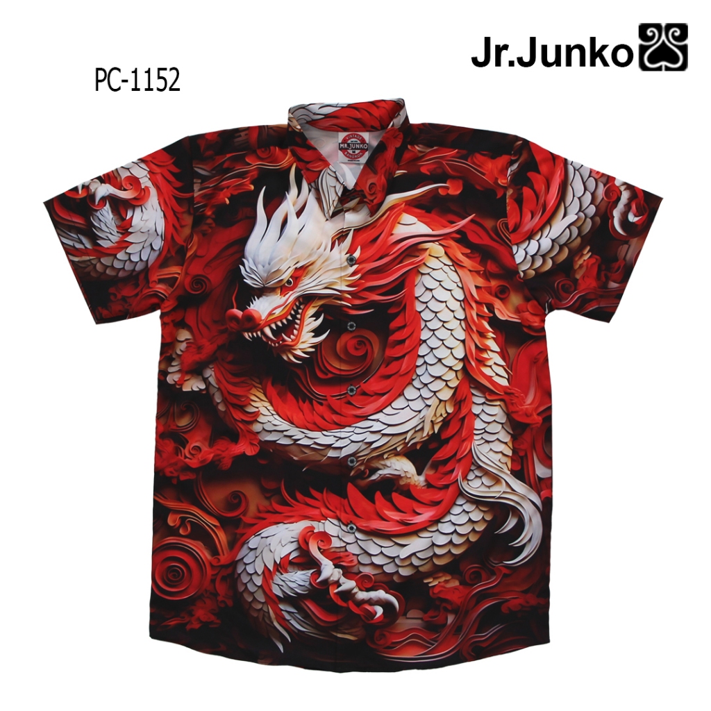 ส่งฟรี เสื้อเชิ้ต งานต่อลาย Mr-Junko ผ้านิ่มใส่สบายไม่ร้อน PC-1152