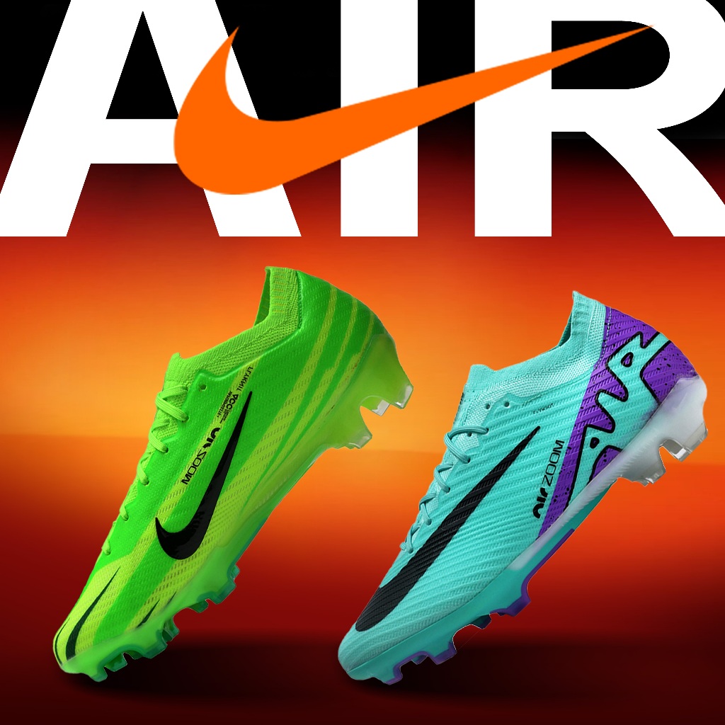 รองเท้าฟุตบอล Air Zoom Mercurial Vapor 15 Elite Anti Clog SG แจกกล่องและกระเป๋ารองเท้า สามวันที่จะมาถึง