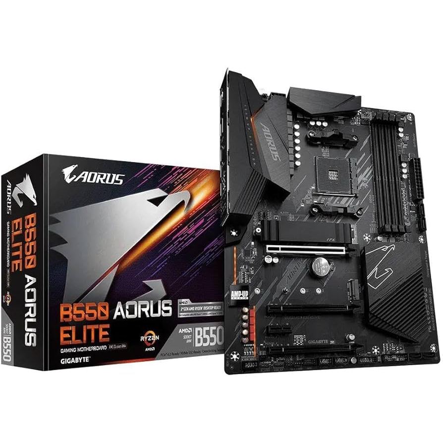 MAINBOARD (เมนบอร์ด) AM4 GIGABYTE B550 AORUS ELITE พร้อมส่ง