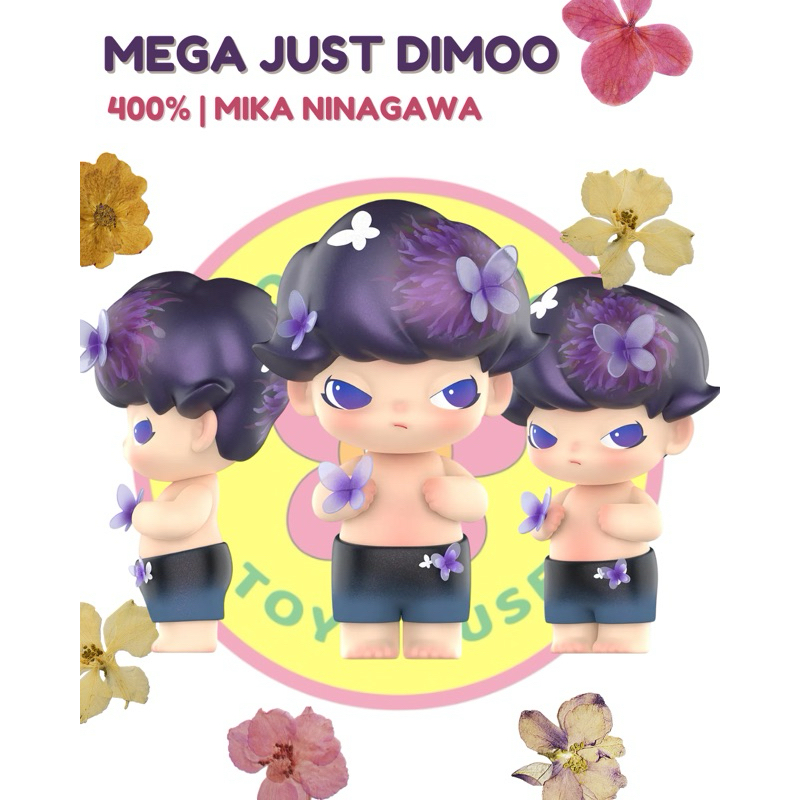 🚚💨 Pre-Order |🌈POP MART🌈| MEGA JUST DIMOO 400% x Mika Ninagawa แท้ 💯%