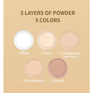 [Music Flower] Concealing Shading 5in1 เนื้อแป้งละเอียดควบคุมความมัน ติดทนนาน 24ชม.