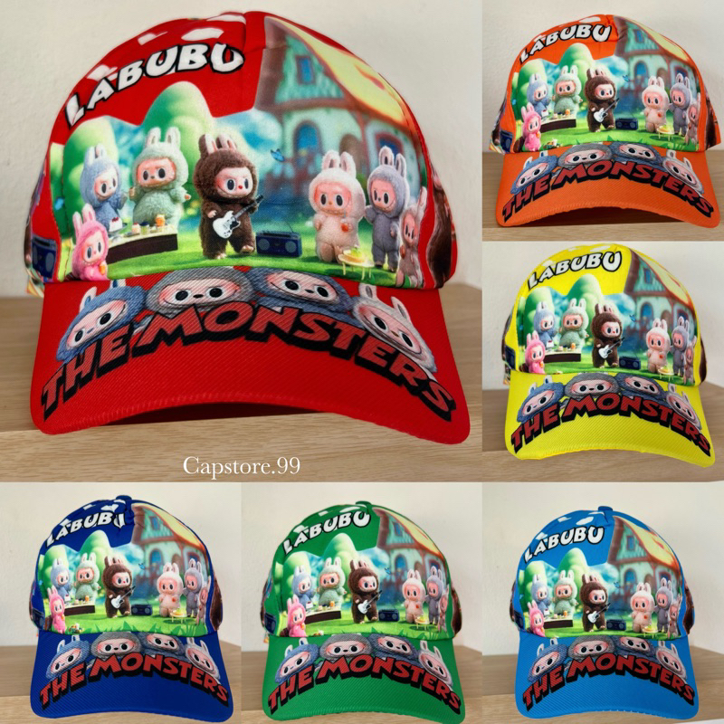 หมวกเด็กลาบูบู้ ใส่ได้ทั้งชายและหญิง พร้อมส่งที่ไทย