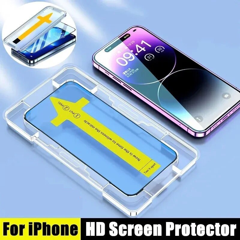 ฟิล์มกระจก เต็มจอ สำหรับ กันมองกันเสือก For iPhone 17 Pro 15 Pro Max 13 14 Pro Max 12 16 Pro 7 8 Plus X XR XS 11 13 Mini