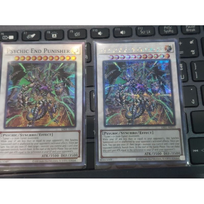 Yu-Gi-Oh Asia English: Psychic End Punisher ES01-AE031 การ์ดยูกิภาษาอังกฤษของแท้