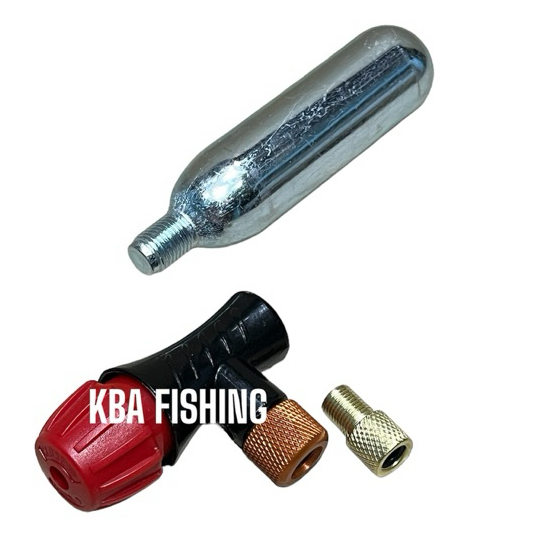 หัวเติมลม และ หลอดเติมลมจักรยาน ลม Co2 16g. พกพาง่าย