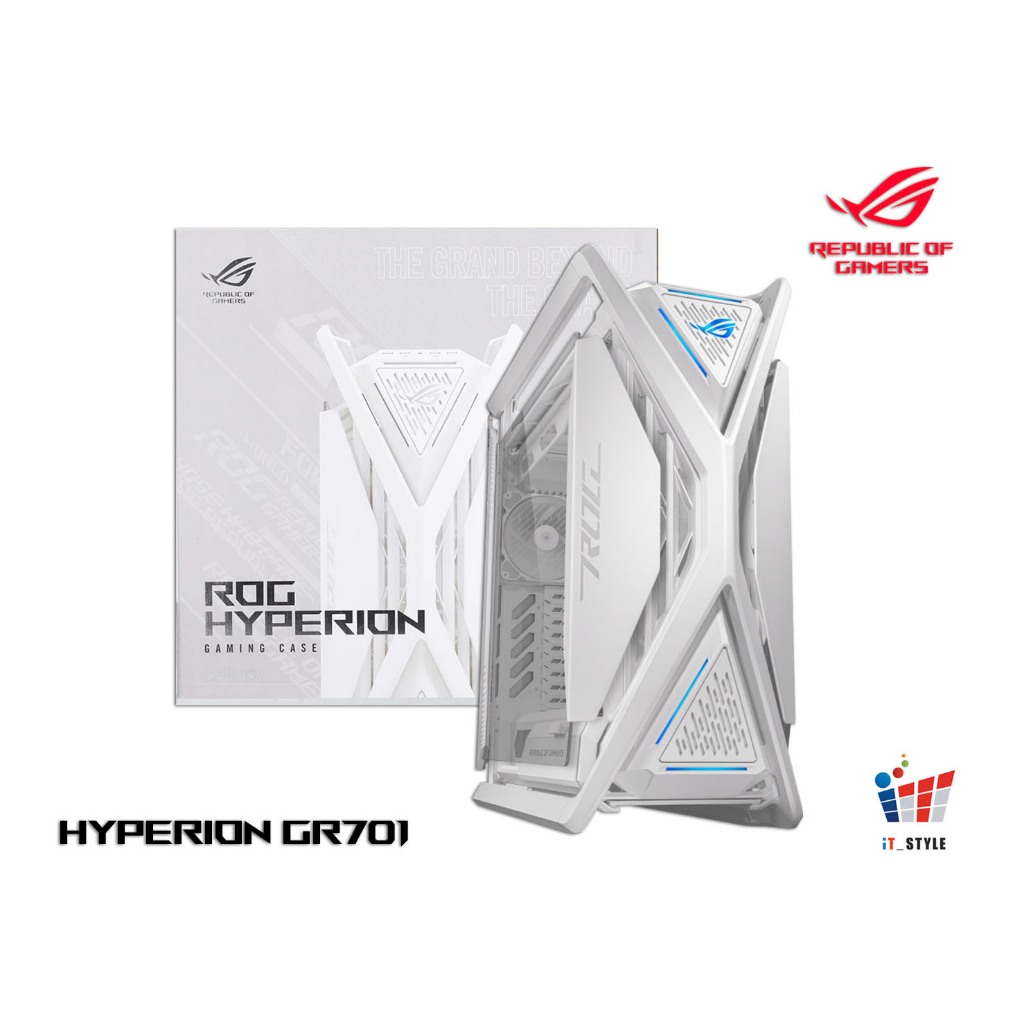 CASE (เคส) ASUS ROG HYPERION GR701 (WHITE) (E-ATX)