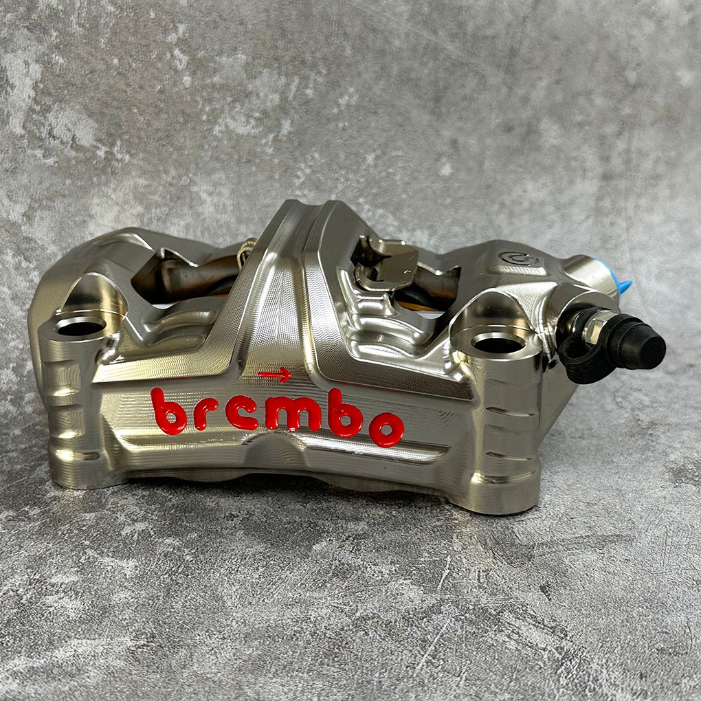 Brembo GP4MS ชุดคาลิปเปอร์เบรค Billet CNC Chrome Y15 Y16 Xmax NVX Ducati ADV Forza BMW