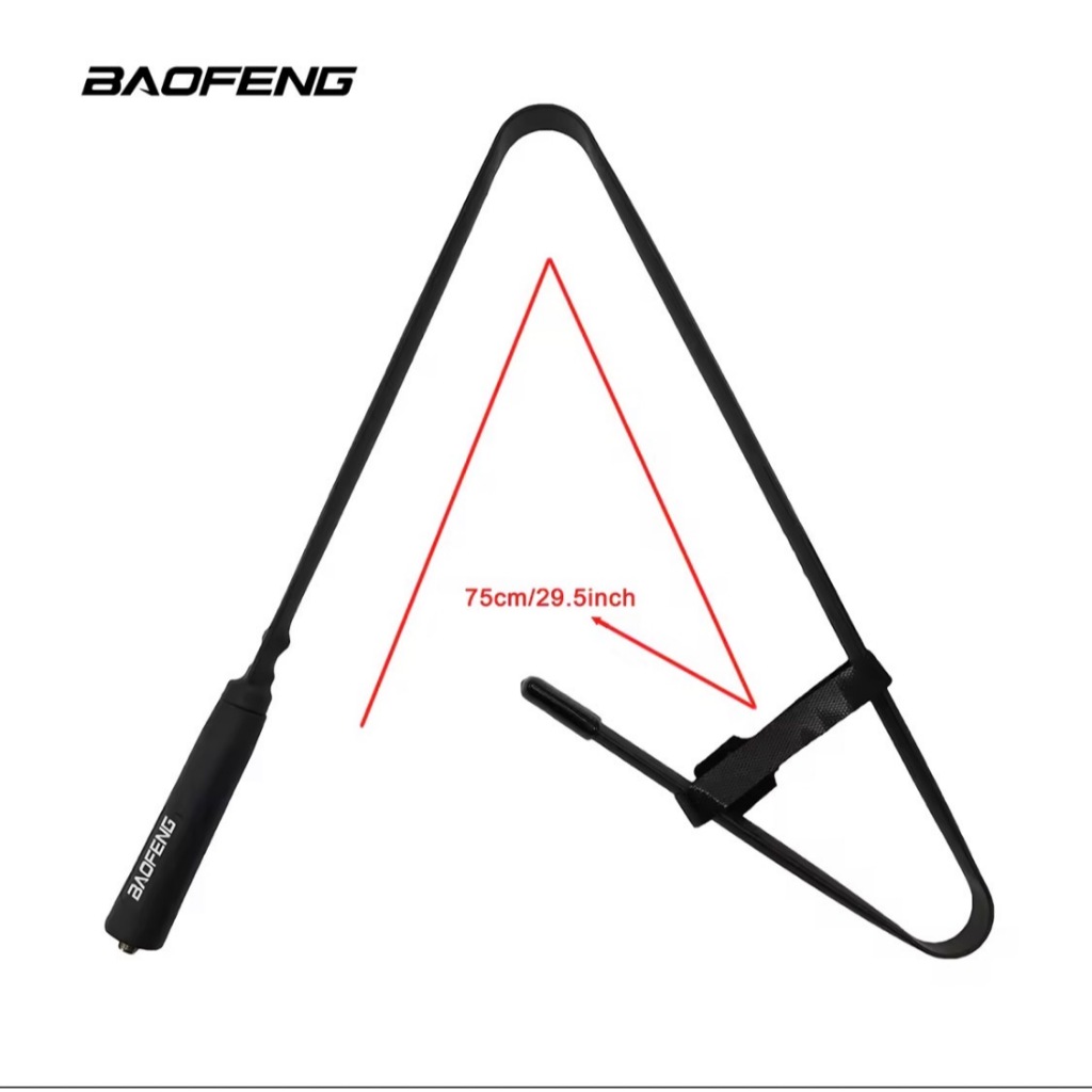 BAOFENG เสาวิทยุ SMA-F พับได้, เสาวิทยุสำหรับ UV10 UV5R UV82 BF888S