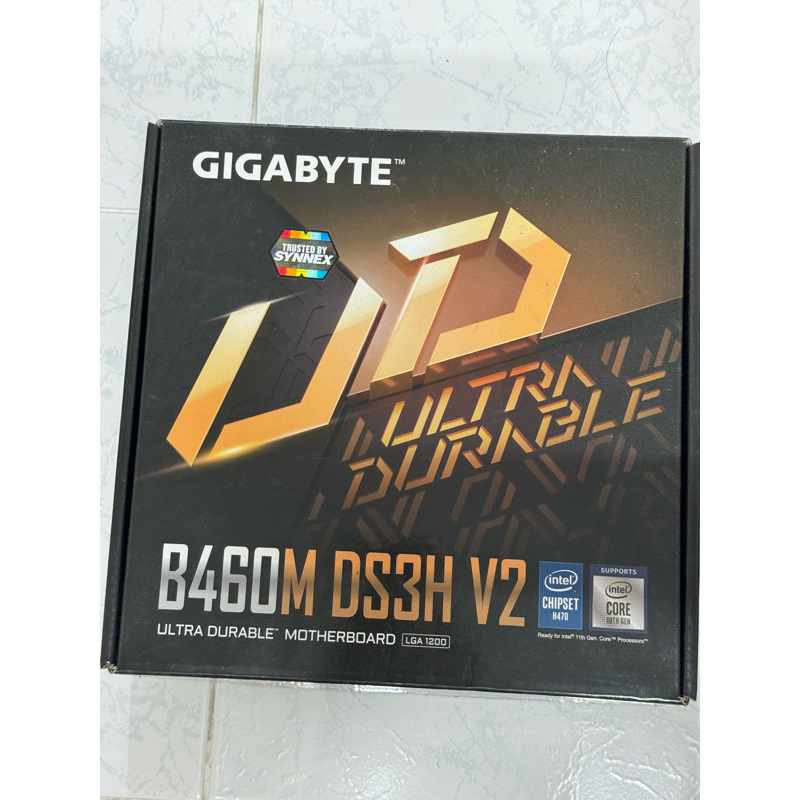 เมนบอร์ด gigabyte b460m ds3h v2 (LGA1200) DDR 4 มือสองสภาพดี ‼️