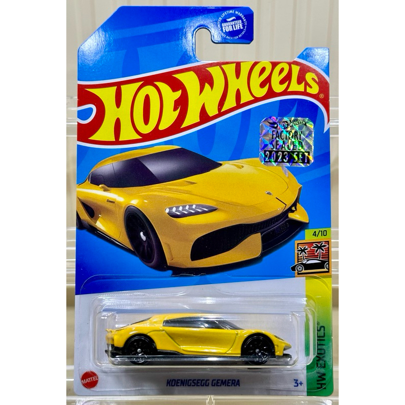 Hotwheels KOENIGSEGG GEMERA (สีเหลือง)