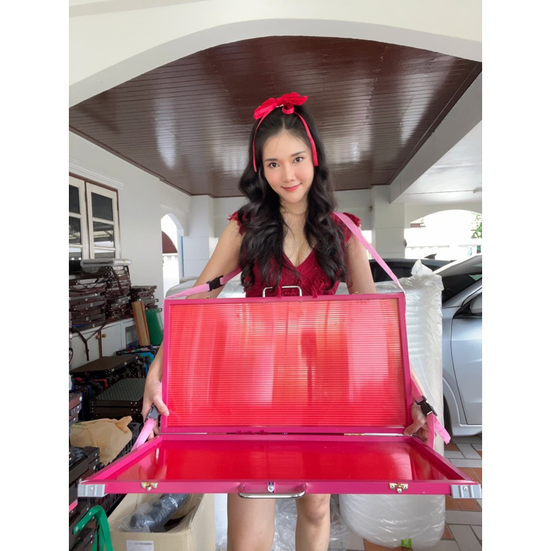 แผงลอตเตอรี่ ทรงยาว✅ ถือขายสะดวก วางขายก็เรียงสวย