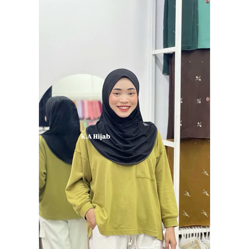 ฮิญาบสวมสำเร็จหน้านิ่ม งานแบรนด์ K.A Hijab
