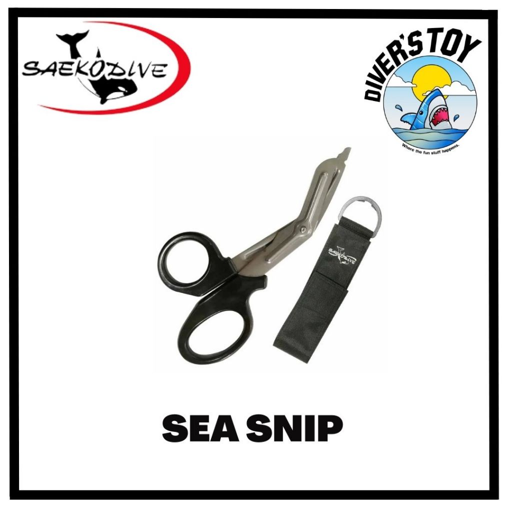 Sea Snip Knife กรรไกร TRAUMA SHEARS Saekodive