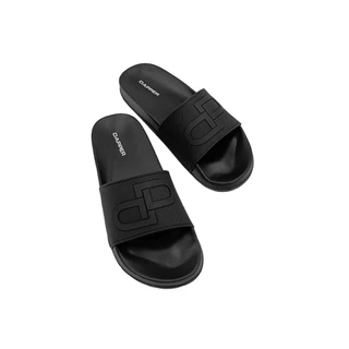 DAPPER รองเท้าแตะ DP Icon Carbon Fiber Embossed Pool Slide Sandals สีดำ (HSP/BK/1679SL7)