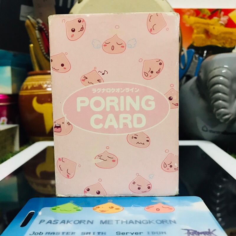 RAGNAROK ONLINE - PORING CARD MADE IN JAPAN