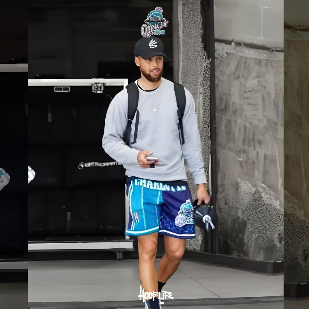 กางเกงขาสั้น แนวสตรีท บาสเก็ตบอล Hooplife " Queen City Pro-Am " Mesh Shorts