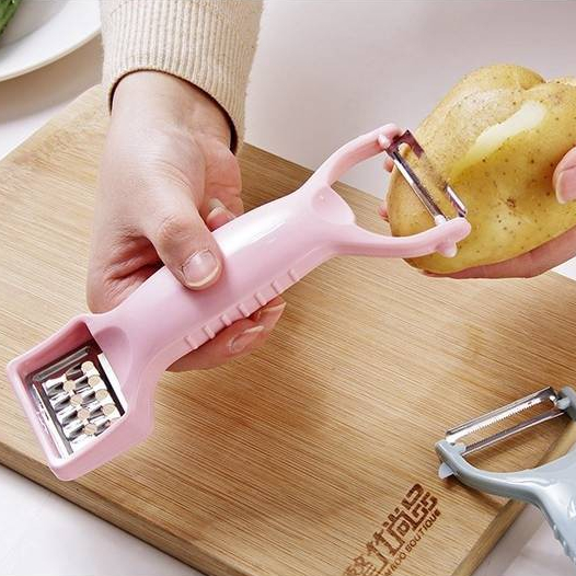 ที่ขูดผลไม้2in1 ที่ขูดมะละกอ ที่ปลอกผลไม้#C123