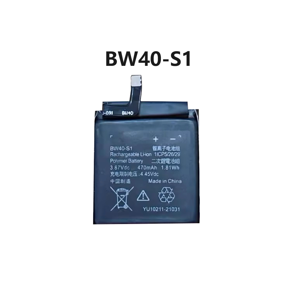 แบตเตอรี่นาฬิกา BW40 3.87V 470mAh สำหรับ XIAOMI MI Watch S1,Watch Color 2 M2106W1/M2108W1/M2112W1