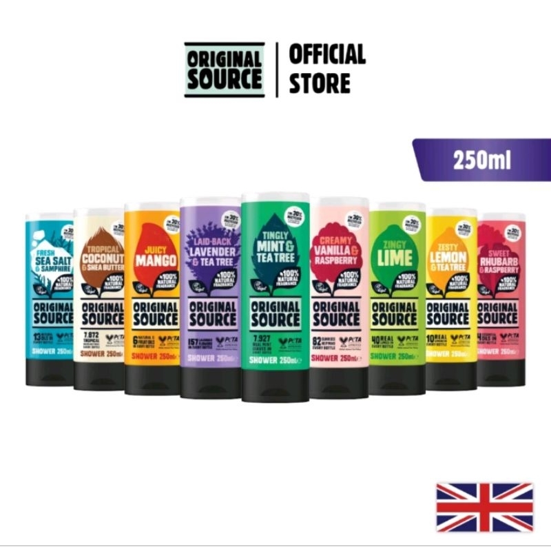 Original Source shower gel 250ml เจลอาบน้ำ