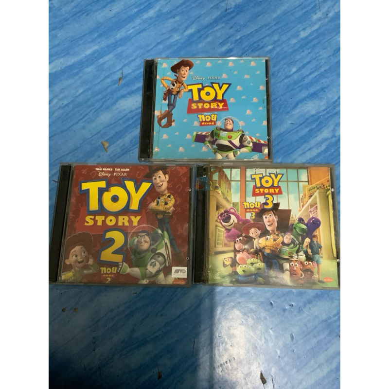 VCD,วีซีดีการ์ตูน TOY STORY ,สินค้ามือสอง สภาพดี