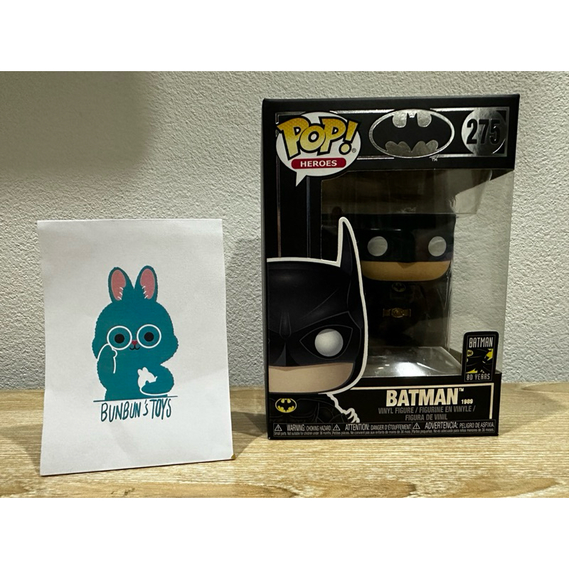 Funko pop DC Comics : BATMAN 1989 (80th ANNIVERSARY)