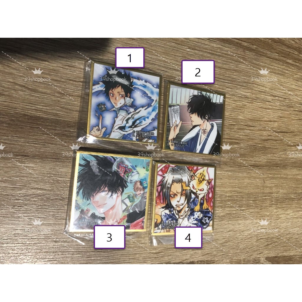 [มีโค้ดลด30% สนใจทักแชท] มินิชิกิชิ  รีบอร์น งาน Akira Amano The Character