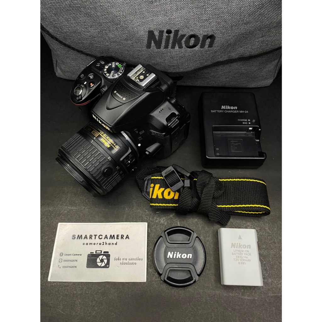 รับซื้อขาย-แลกเปลี่ยน-เทิร์น กล้องมือสอง **กล้อง NIKON D5300**