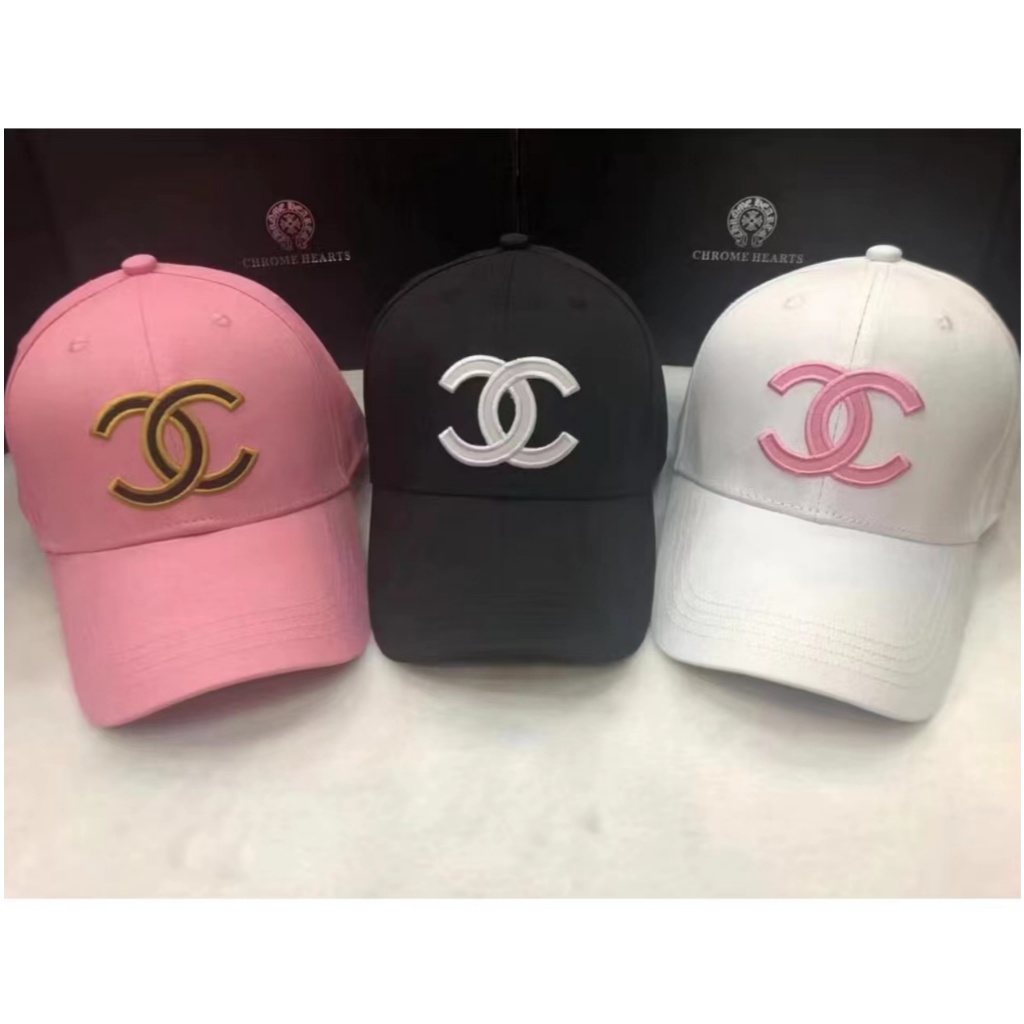 พร้อมส่ง หมวกแก๊ปเบสบอล เหมาะสำหรับผู้ชายและผู้หญิง งานปักงานดี กันแดด ใส่น่ารัก