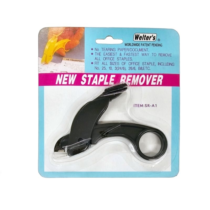 Welter's เวลเตอร์ส ที่ถอนลวดเย็บ รุ่น SR-A1 (ราคาต่อ 1 ชิ้น / คละสี)  - รูปที่ 3