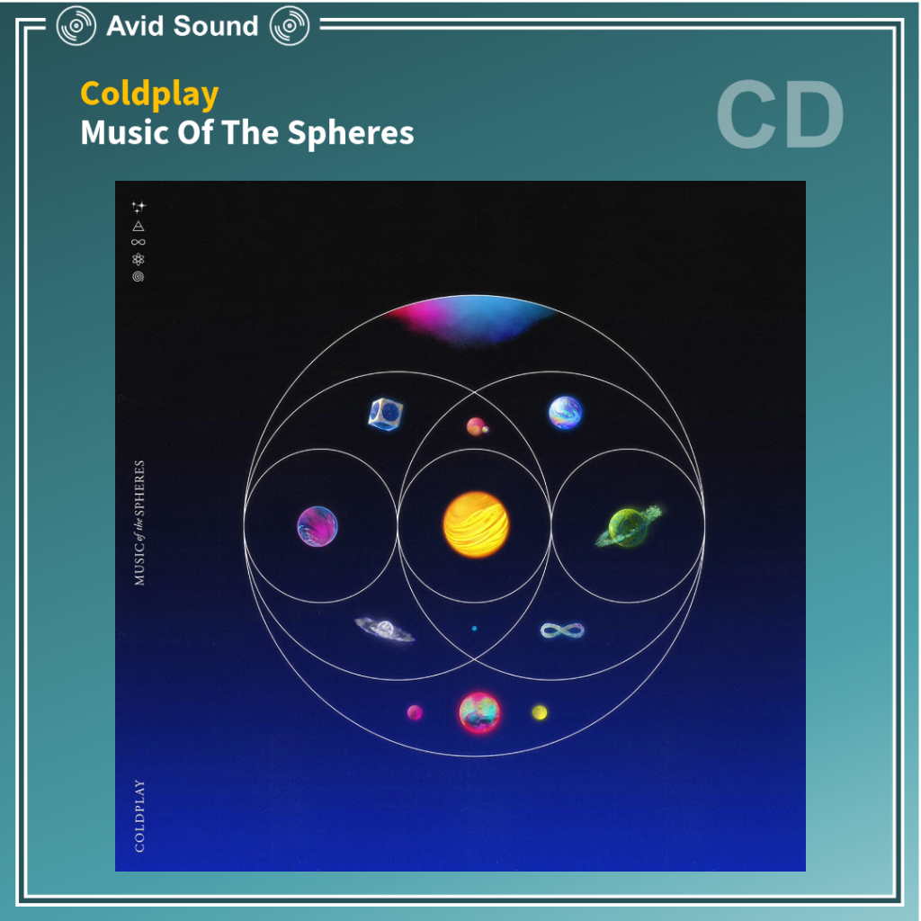 CD แผ่นซีดี Coldplay Music Of The Spheres ใหม่ ซีล Coldplay CD