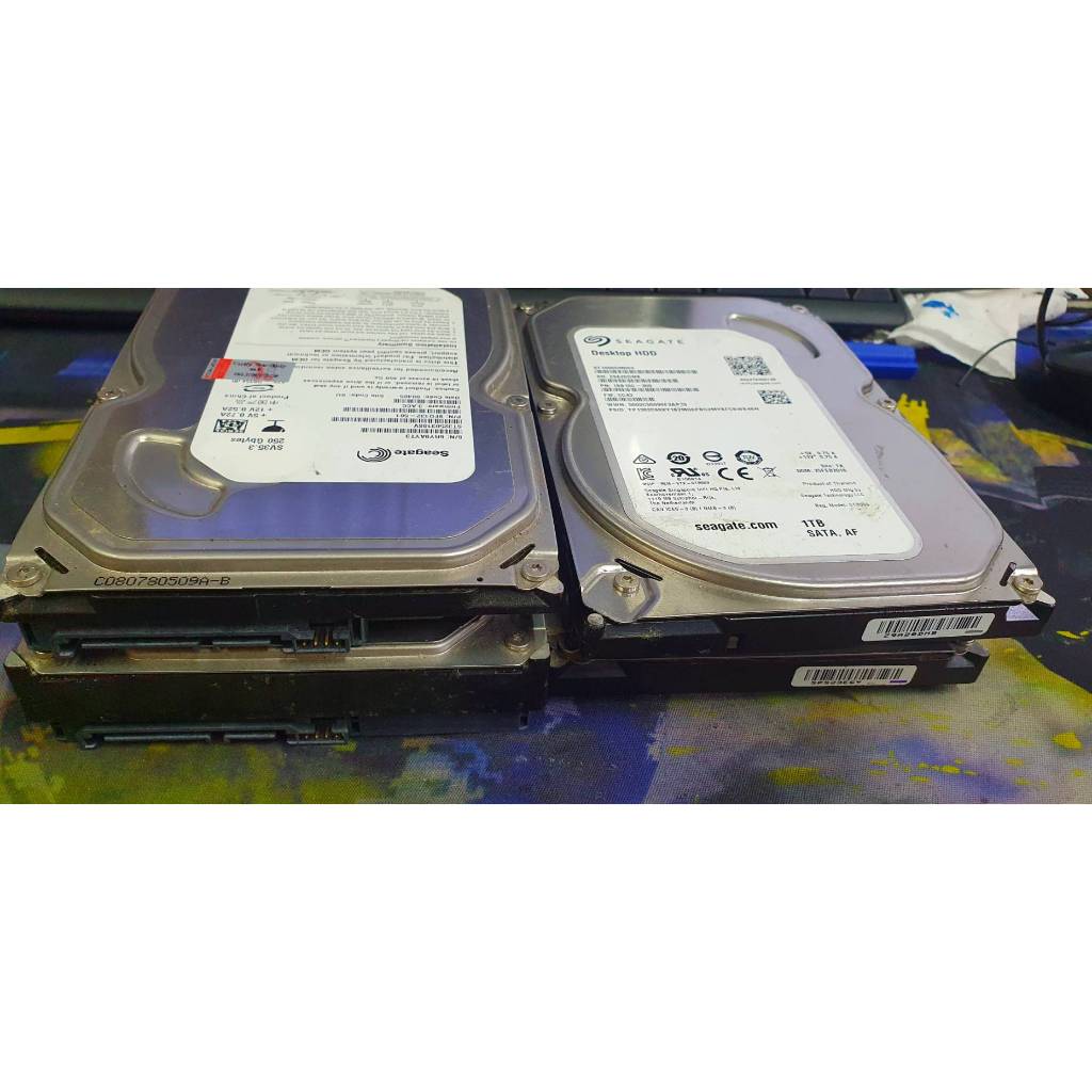 HDD Sata มือสอง 250gb 1tb 80gb
