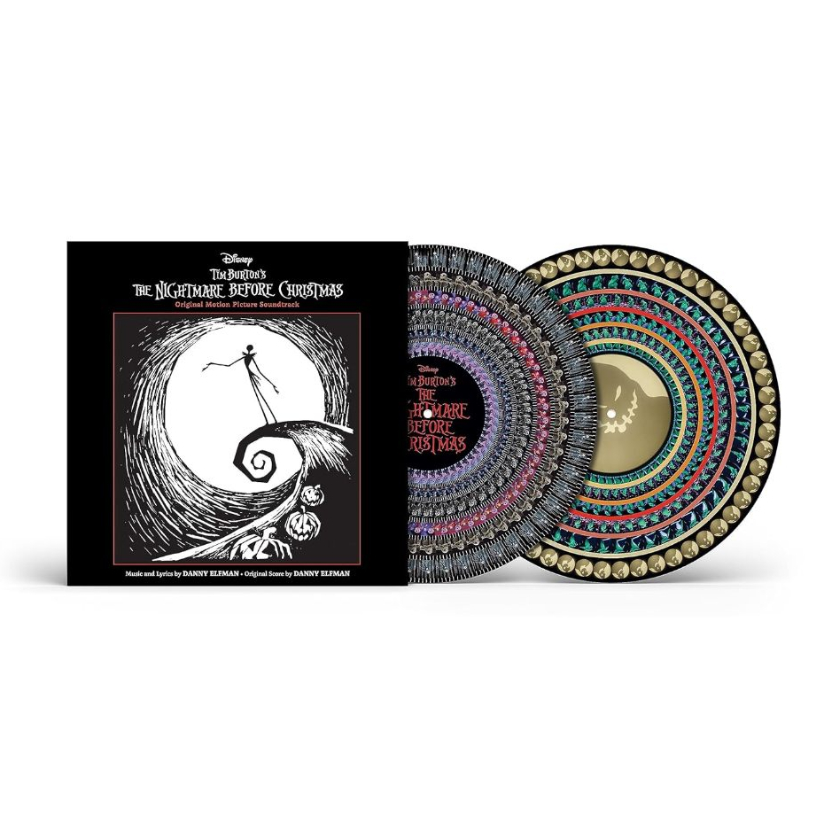 แผ่นเสียง Disney The Nightmare Before Christmas , 2 x Vinyl, LP, Picture Disc ,Reissue, Zoetrope,US มือหนึ่ง ซีล