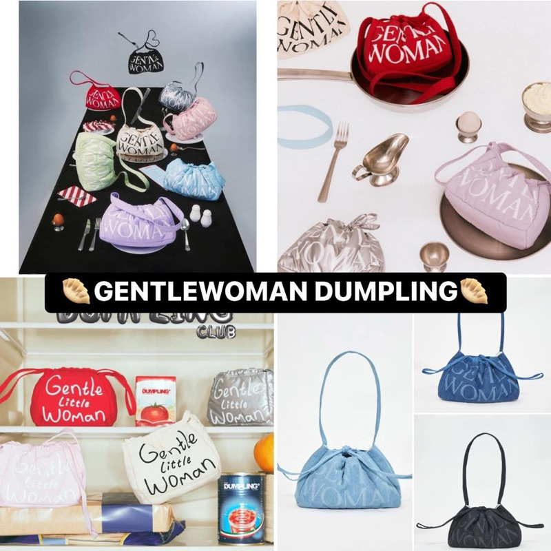 พร้อมส่ง ใช้โค้ด 20% 30% Gentlewoman กระเป๋าเกี๊ยว New in pack ของแท้ %
