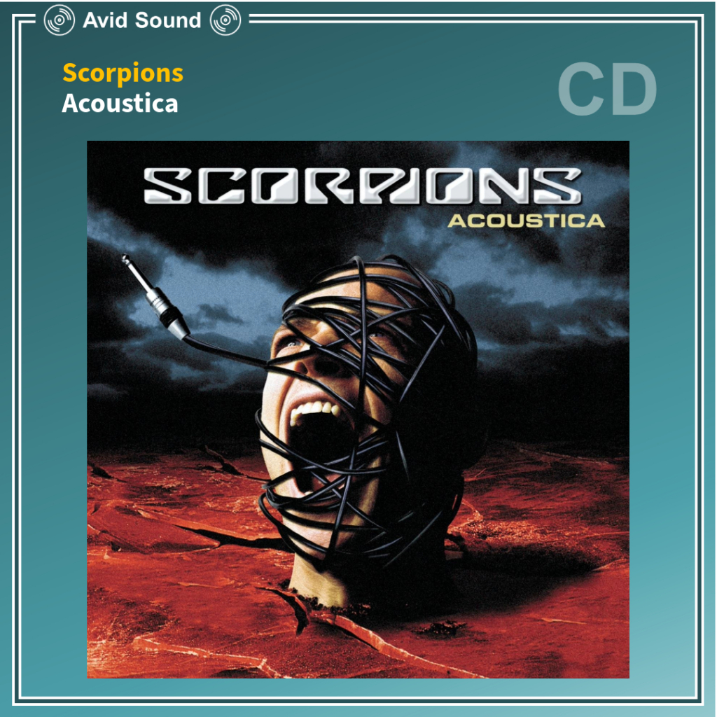 CD แผ่นซีดี Scorpions Acoustica ใหม่ ซีล Scorpions CD