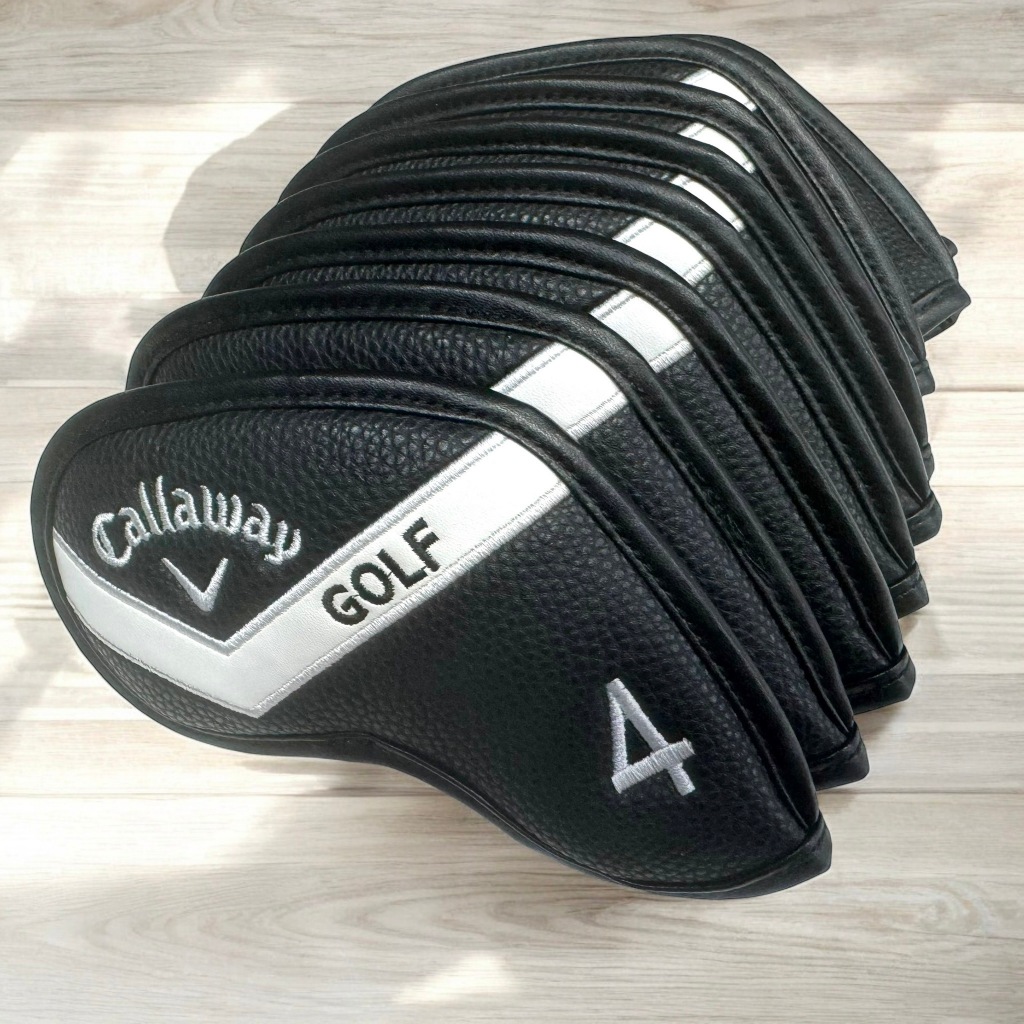ปลอกคลุมไม้กอล์ฟ ไอรอนโค่เว่อร์ Callaway Iron Cover White Band