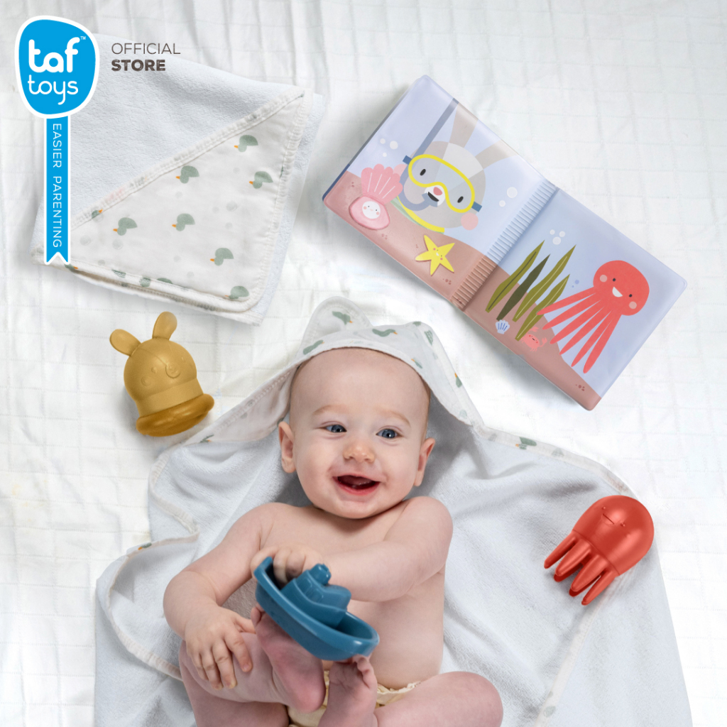 Taf Toys ชุดของเล่นอาบน้ำ Bath-Time Kit ของเล่น ในน้ำ เสริมพัฒนาการ 0 เดือน ขึ้นไป รูปที่ 2